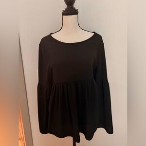Elegant Black Women's Top